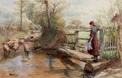 Vue dans le Surrey, vers 1863-1890