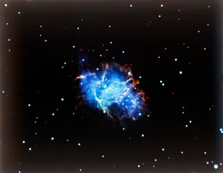 Nébuleuse du Crabe dans la constellation du Taureau