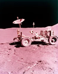 Le premier véhicule lunaire, Apollo 15, juillet 1971