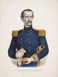 Brig.-Genl. Michael Corcoran de la Brigade irlandaise, ancien colonel du vaillant N.Y. "Soixante-Neuf"