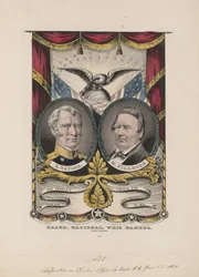 Grande bannière nationale whig, vers 1848