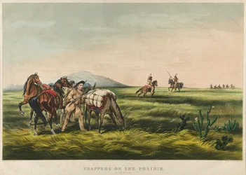 Trappeurs sur la prairie / Paix ou guerre ? 1866