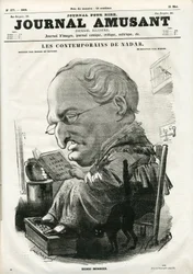 Couverture de « Le Journal Amusant », 05 mai 1859 (gravure)