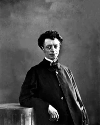 François Louis Lesueur, acteur français, photographié par Nadar, vers 1855