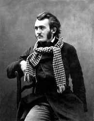 Graveur français Gustave Doré (1832-1883) photographié par Nadar