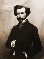 Portrait de Maxime Du Camp, écrivain 1822-1894 (photo)