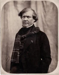 Portrait de Paul Lacroix dit P.L. Jacob bibliophile (1806-1884)