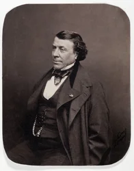 Portrait du chirurgien français Philippe Ricord (1800-1889)