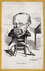 Portraits-charge par Pierre-Joseph Proudhon