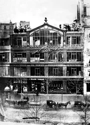 Atelier de Nadar (1820-1910) à Paris c. 1860