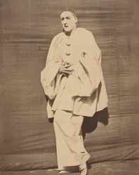 Pierrot en douleur, vers 1854-55