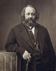 Portrait de Mikhaïl Alexandrovitch Bakounine, vers 1860