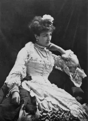 Sarah Bernhardt, actrice française, vers 1865