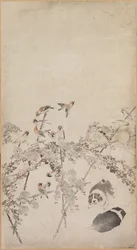 Chiots, moineaux et chrysanthèmes, 1754-1799