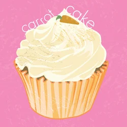 Cupcake au gâteau de carottes, 2019