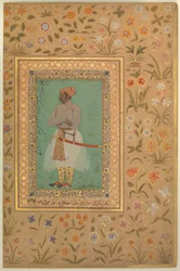 Portrait du Maharaja Bhim Kanwar