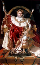 Napoléon sur son Trône Impérial, 1804