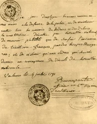 Serment constitutionnel de Napoléon