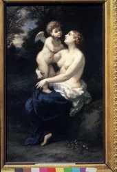 Vénus tenant Cupidon sur ses genoux