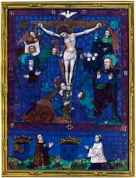 Plaque, peinture émaillée sur cuivre, 1503, 1931
