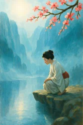 Contemplation des cerisiers en fleurs