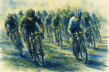 Course cycliste dynamique