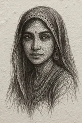 Portrait serein d