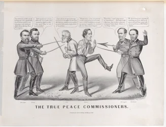 Les véritables commissaires de la paix, 1865