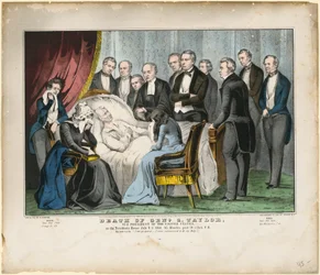 Mort du général Zachary Taylor