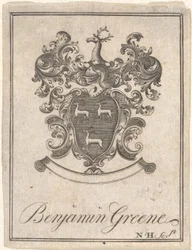 Benjamin Greene - Ex-libris