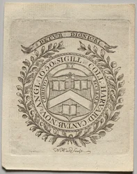 Ex-libris : Sceau du Harvard College