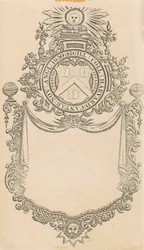 Ex-libris du Harvard College avec le sceau Christo et Ecclesiæ