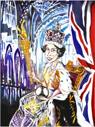 Reine Elizabeth II 2012, par Neale Osborne