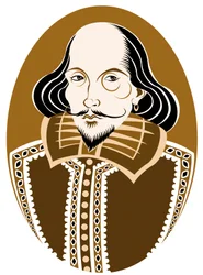 William Shakespeare, poète et dramaturge anglais baptisé le 26 avril 1564 - 23 avril 1616