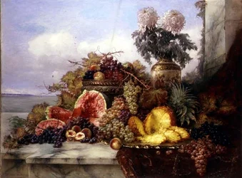 Nature morte avec fruits succulents
