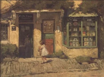 Les magasins du village