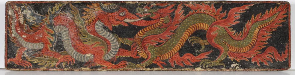 Couverture de manuscrit bouddhiste, 1659