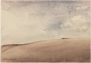 Orage passant, Sussex Downs