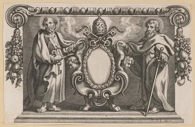 Vignette pour un livre dédié au Pape Urbain VII