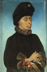 Portrait de Jean sans Peur, duc de Bourgogne, milieu du 15ème siècle