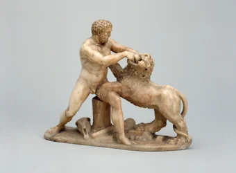 Hercule luttant contre le Lion de Némée