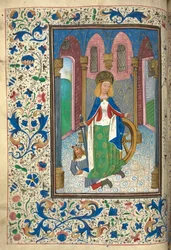 Miniature de Catherine d
