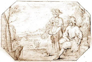 Les Quatre Saisons : Été - Moisson, vers 1675