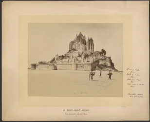 Le Mont-Saint-Michel, Vue Generale, cote de l
