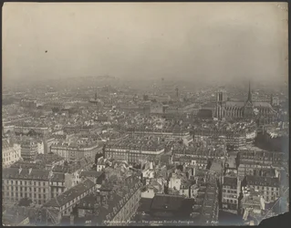 Panorama de Paris - Vue prise au Nord du Pantheon
