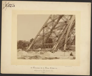 Sous-structure de la jetée