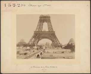 Travaux de la Tour Eiffel