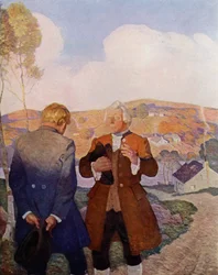 Illustration pour Kidnapped par Robert Louis Stevenson