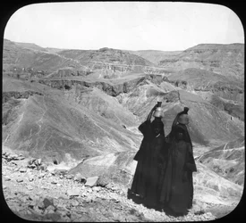 Vallée des Rois, Louxor, Égypte, vers 1890