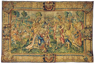 Tapisserie historique, premier quart du XVIIe siècle